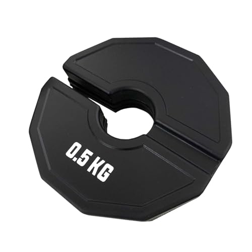 Fractional Weight Plate Dumbbell Fractional Weight Plate Barbell Micro Plate Kettlebell Compact Rubber Plate Progressive Overload Portable Design, 0.5kg