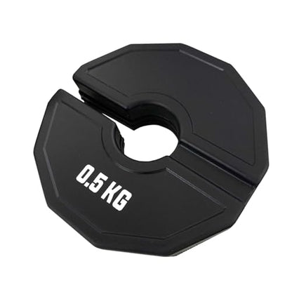 Fractional Weight Plate Dumbbell Fractional Weight Plate Barbell Micro Plate Kettlebell Compact Rubber Plate Progressive Overload Portable Design, 0.5kg