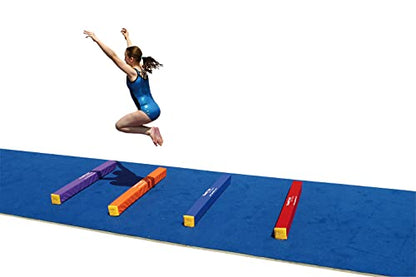 Tumbl Trak Fun Stick - Versatile Gymnastics, Cheer, and Dance Foam Obstacle - Colors May Vary - size: 2 Foot