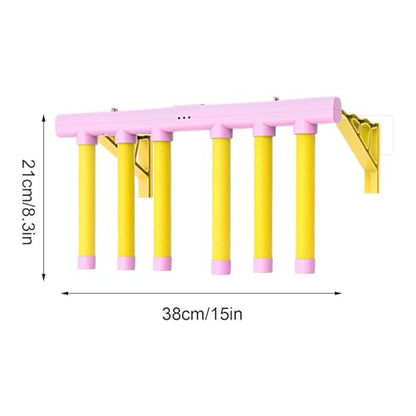 Reflex Drop Stick - Falling Catch to Win Reaction Game | 3 Falling Speeds Quick Reaction Training Toy | Hand-Eye Coordination Reflex Drop Sticks for Children and Adults USB Rechargeable