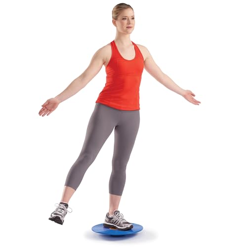 OPTP Rock Ankle Exercise Board - Balance Wobble Board for Therapy and Rehab - Ankle Strengthening Equipment for Improved Proprioception and Range of Motion
