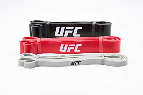 UFC Power Bands Set, Light Medium Heavy Resistance Bands Exercise Bands for Workouts Booty Bands