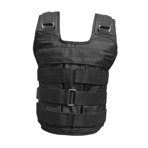 Generic Adjustable Weighted Vest, Weighted Jacket Weight Vest Weight Loading Vest for Weightlifting, Strength Training