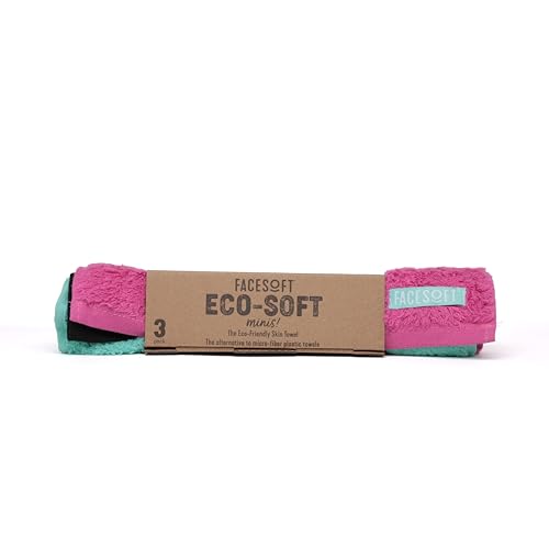 Eco Friendly Mini Gym Towels Accessories for Working Out - Sweat Towels for Gym, Fitness, Sports - Soft & Absorbent Cotton - No Synthetic Microfibers or Plastics - 3 Piece Exercise Towel Set