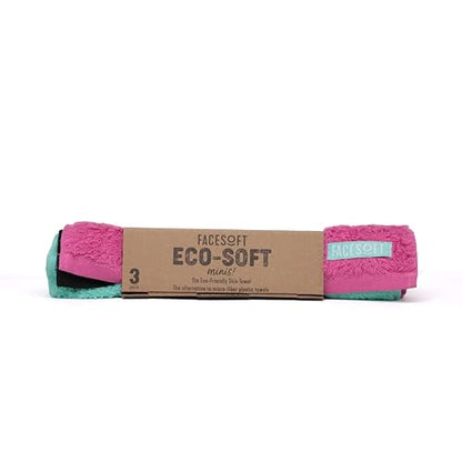 Eco Friendly Mini Gym Towels Accessories for Working Out - Sweat Towels for Gym, Fitness, Sports - Soft & Absorbent Cotton - No Synthetic Microfibers or Plastics - 3 Piece Exercise Towel Set