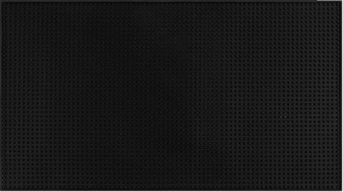 Extra Large (31.5 inch by 16 inch) Thick Rubber Service Bar Mat for Home Kitchen Counter Mat, Bartender Bar Mat, Dish Drying Mat, 1 Pack Black - size: 31.5" x 16"