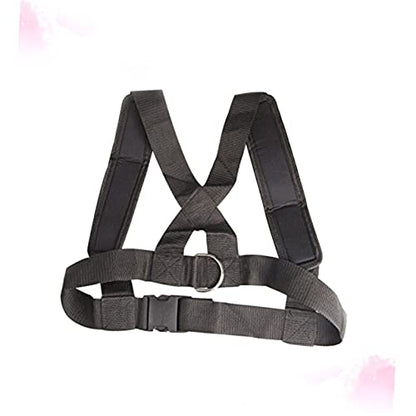 POPETPOP Adjustable Sled Harness for Resistance Training Heavy Duty Workout Strap with No Slip Belt System for Speed and Endurance Training Durable Fitness Aid for Strength