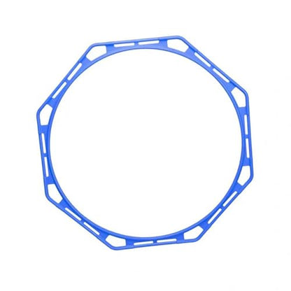 5 Pieces Agility Training Rings Portable Multifunction Exercise Rings Footwork Workout Basketball Football Engineering PP Material Suitable for