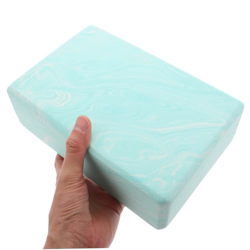 Happyyami Non-slip EVA Foam Yoga Brick for Stability and Support High Density Yoga Balance Block for Flexibility Dance and Exercise Training Camouflage Green