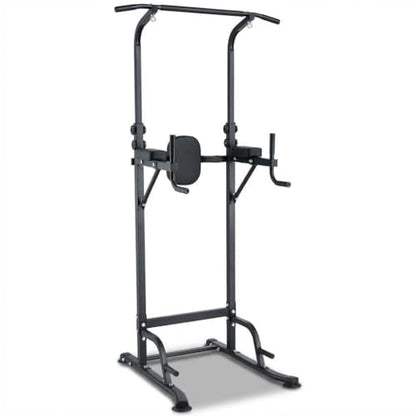 Adjustable Power Tower Pull Up Dip Station Multifunction Strength Training