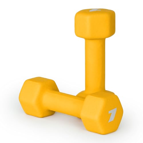 CAP Barbell Neoprene Dumbbell Weights Pairs & Sets | Color Series - style: 7 lb Pair