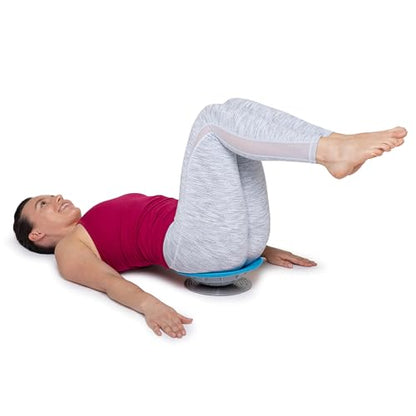 OPTP Pelvic Rocker Core Trainer – Balance Disc for Core Stability and Pelvic Floor Training – Hip Mobility Trainer and Pilates Exercise Equipment for SI Joint Support and Clock Exercises
