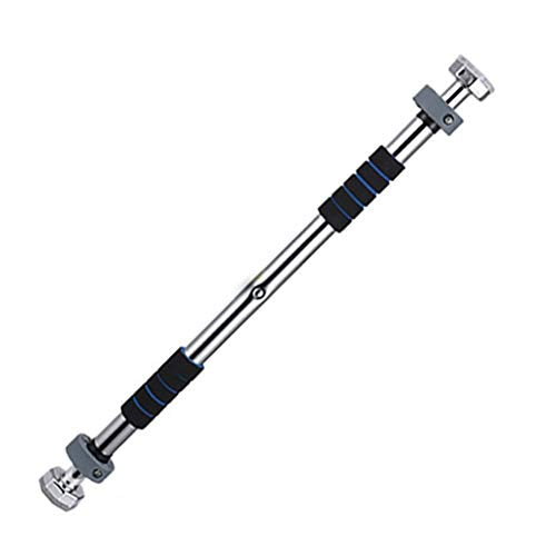 Fitness Equipment Pull-Up Bars Adjustable Horizontal Bar, Doorway - Wall Mounted Chin Up - No Screws - Home Gyms Exercise Fitness Equipment 65-115Cm