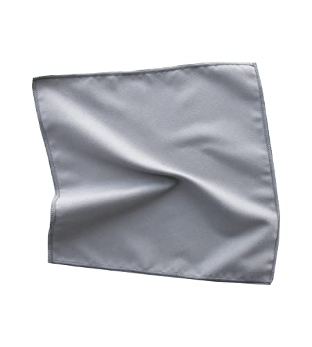 Unisex Sweat Absorbing Microfiber Handkerchiefs Quick Dry Sport Gym Towels 5 Pack - color: Lightggrey