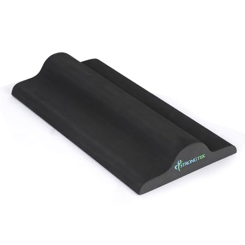 StrongTek Plantar Fasciitis Relief Foot Stretcher Pad, High-Density EVA Calf Stretching Block for Heel Pain, Achilles Tendon & Foot Arch Therapy, Portable & Lightweight