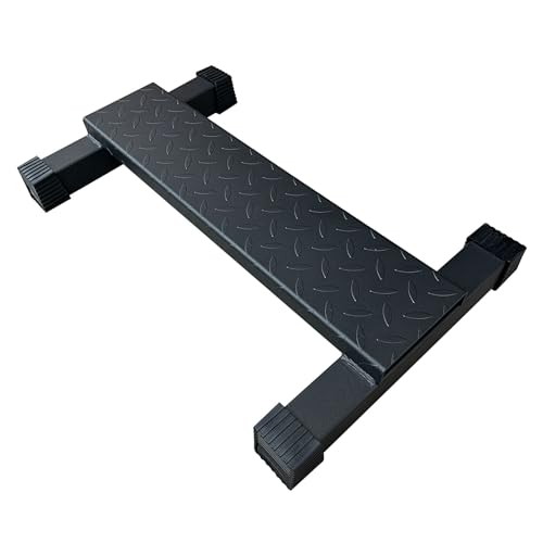 Steel Calf Raise Bar, Standing Machine for Stretching, Squat, Foot Stretch, Anti-Slip Solid Block (Calf Raise BAR 1)