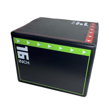 Jump Box Plyometric Platform Exercise Step Box Agility Conditioning Box Anti Slip Foam Sponge Material Suitable for Women Children Home Gym Training, 40cmx30cmx35cm