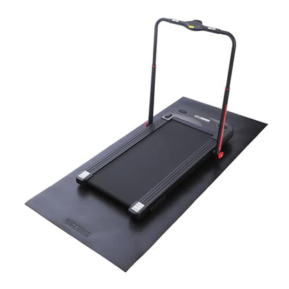 Lightweight Padded Exercise Yoga Mat, Non Slip Thick Foam Foldable Pad for Stretching and Workout Activity, 51 x 23.5" Small, Grey