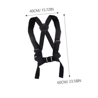 Multi-functional Resistance Sled Pull Harness Load-bearing Strap for Tire Workouts Durable Cloth for Strength Training Agility Drills