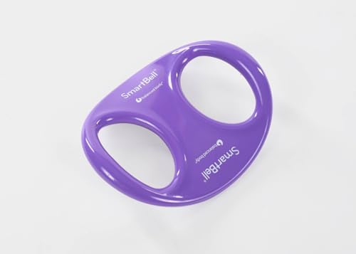 Balanced Body SmartBell Ergonomic Two-Handed Pilates Exercise Weight, Pilates Dumbbell, Exercise Equipment for Home Gym or Pilates Studio Use - color: Purple