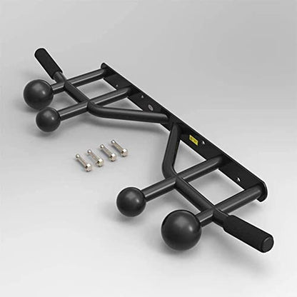 Multifunctional Wall Mounted Pull Up Bar/Chin Up Bar, Multi-Handle Position, Home Gym Upper Body Strength Training Equipment Max Weight 660 Lbs