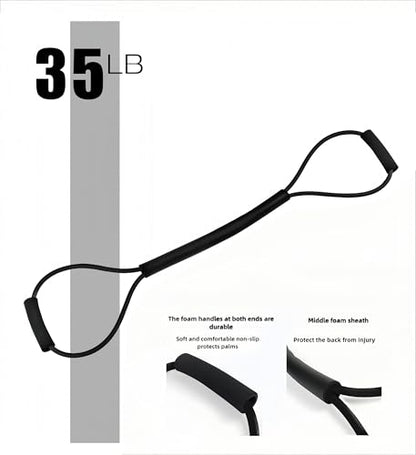 𝘀𝗮𝗻𝘀𝗲𝗻𝘄𝗮𝗻𝘄𝗼 Boxing Resistance Bands for Speed, Strength – Ideal for Fighters, Fitness Enthusiasts to Enhance Combat Techniques and Home Training with Varied Resistance Levels - color: Black