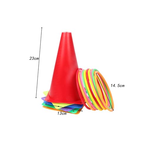 Toss Game Set Field Marker Cones Outdoor Game for Kids Adults Traffic Cones