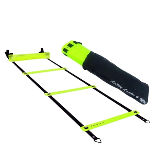 Agility Ladder for Speed, Footwork & Coordination - Adjustable, Durable & Portable Training Tool for Sports & Fitness