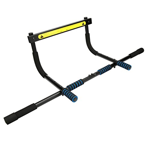 85CM Adjustable Door Frame Pull Up Bar 100KG Without Screws Robust with Foam for Workout Fitness Home Trainer Equipment
