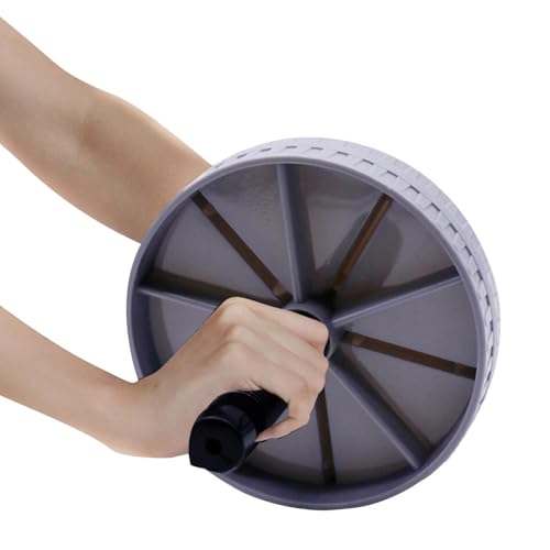 Core Workout Wheel – Auto Rebound Ab Roller, Non Slip Abdominal Strength Trainer | Duals Grip Fitness Tools For Gym Abs Sessionn, Home Exercise, Beginner Workouts, Muscle Toning And Balance Training