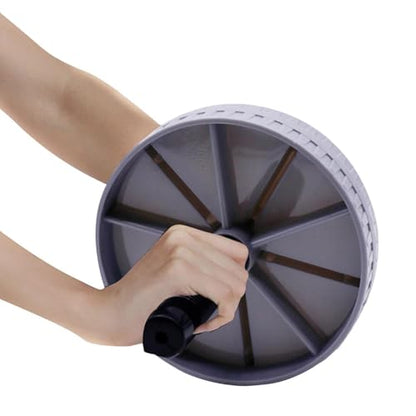 Core Workout Wheel – Auto Rebound Ab Roller, Non Slip Abdominal Strength Trainer | Duals Grip Fitness Tools For Gym Abs Sessionn, Home Exercise, Beginner Workouts, Muscle Toning And Balance Training