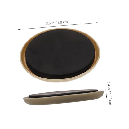 5pcs Round Furniture Moving Sliders Floor Protectors for Chairs and Tables Heavy-Duty Furniture Cushions to Prevent Scratches for Use - size: 8.90X8.90X1.02CM