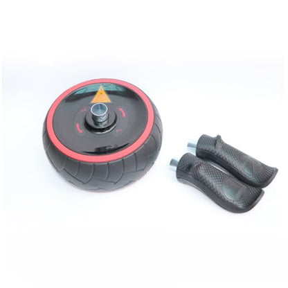 Kisangel Rubber Ab Wheel Roller Abdominal Exercise Trainer Core Knee Mat Muscle Training Tool Fitness Device