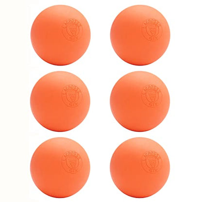 STX Official Lacrosse Balls - color: Orange, size: 6 Balls