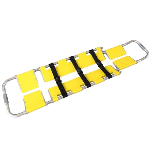 82.6x17.3x2.3in Portable Spine Board Stretcher, Folding Stretcher Medical Spine Board For EMT Medical Stretcher Patient Mover Rescue