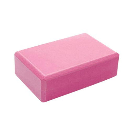 Yoga Blocks Black 2 Pack Supportive Latex-Free EVA Foam Yoga Blocks Set,9×6×3 Inches Non-Slip Surface Lightweight High Density Yoga Block for Exercise Meditation Pilates Stretching - color: Pink