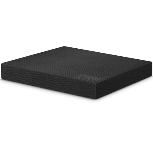 Yes4All Balance Pad, Nonslip TPE Foam Balance Pad with Upgraded Sizes - L, XL, XXL Balance Mat for Fitness, Yoga & Stability Training - Multicolor Options