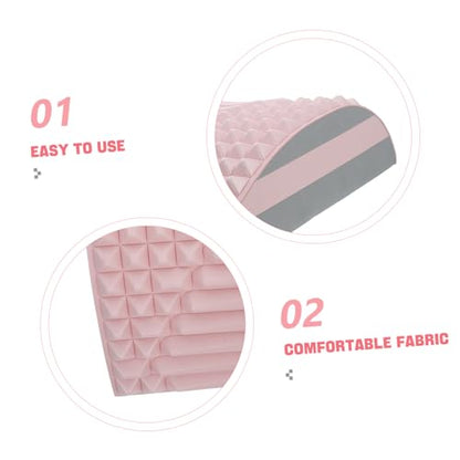 Comfortable Back Arch Stretcher and Neck Massager for Spine Relief Portable Lumbar Stretching Device for Muscle Tension Alleviation and Improved Posture