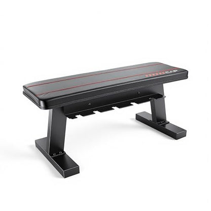 CAP Barbell Flat Weight Bench with Dumbbell Storage – Home Gym Bench for Strength Training, Dumbbell Workouts & Space-Saving Organization