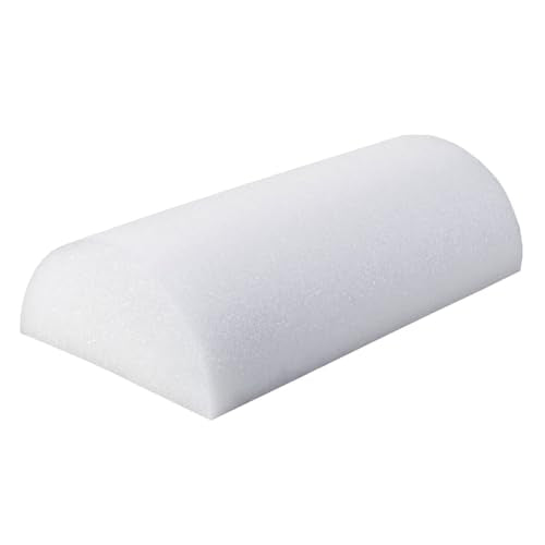 Body Sport ZZFR612H Half Foam Rollers, 6 x 12-Inch - size: 6 x 12-Inch