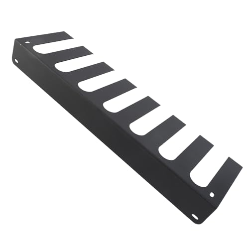 Gym Organizer Rack, 8 Hook Wall Mounted Gym Equipment Hanger for Resistance Bands Barbell Jump Rope, Carbon Steel Storage Rack with Anti - Slip Hooks for Home Gym
