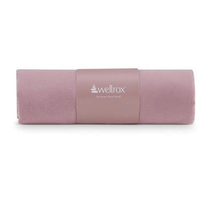 Microfiber Yoga Hand Towel – Super Soft, Quick-Dry, Non Slip Yoga Towel for Hot Pilates, Gym & Workouts (26.5" x 16", Rose) - color: Rose