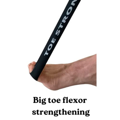 Fasciitis Fighter Toe Strong Resistance Bands | Toe and Foot Strengthening | 3 Resistance Levels for Plantar Fasciitis, Arch Strength and Foot Function