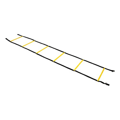 Speed Movement Training Ladder 2.6m | Fixed Rungs for Football/Basketball/Soccer Training | PP Material with Carry Bag | Improve Balance & Strength