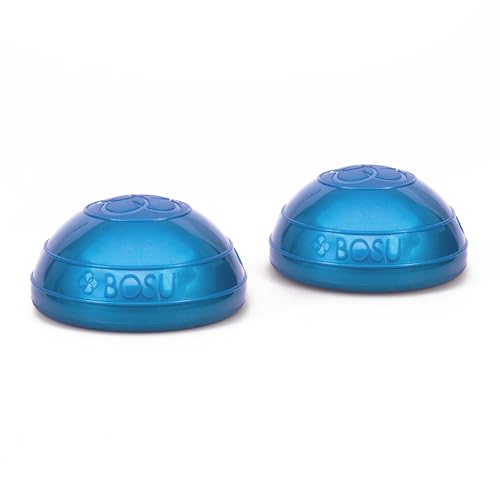 BOSU 6.5-Inch Balance Pods for Core Training and Stability, 2 Pack - color: Blue