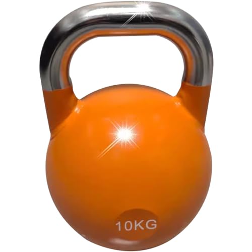 Kettlebell Weights Professional Fitness Competition Kettle Bells, Men's Abdominal Muscle Training Kettle Ball, Suitable for Home/Gym, Sports Equipment(10kg)