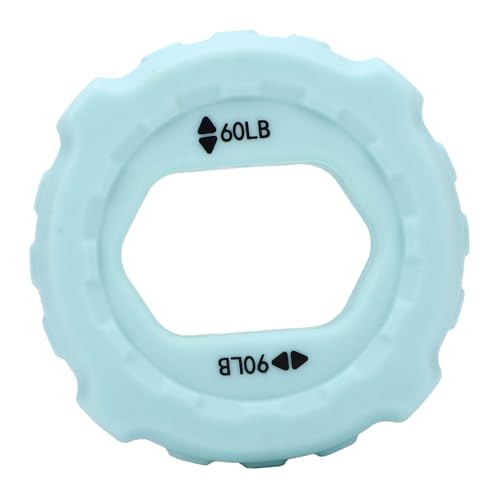 Dpofirs Grip Strength Trainer Rings, 4PCS Finger Hand Exerciser Silicone Rings for Men and Women with Textured Surface for Resistance Training, Forearm Finger Exercise, Portable Strength