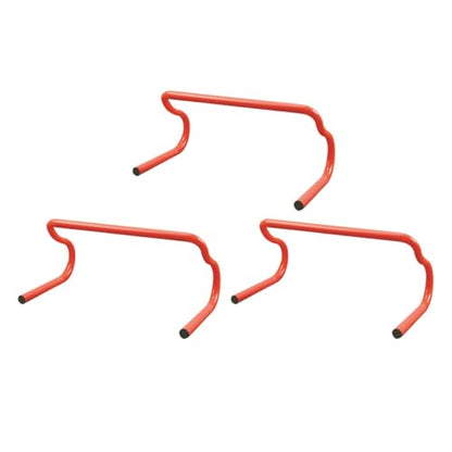 BESPORTBLE 3pcs Detachable Speed Training Hurdles for Workout Equipment Orange Agility Training Set for Basketball Soccer Football Drills