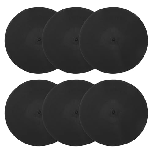 PATIKIL Spot Markers, Non-Slip Floor Agility Markers Flat - color: Black