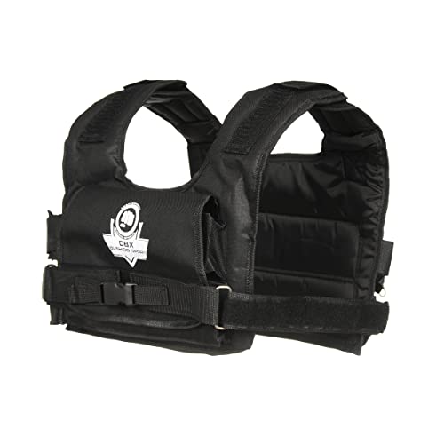 DBX BUSHIDO SPORT Weighted Jacket from 1 kg to 10 kg - Weighted Vest for Strength Training - Weight Vest Made of Durable Cordura Material